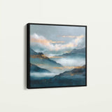 Abstract 1165 Canvas Art 60 x 60 cm / Stretched on hidden frame