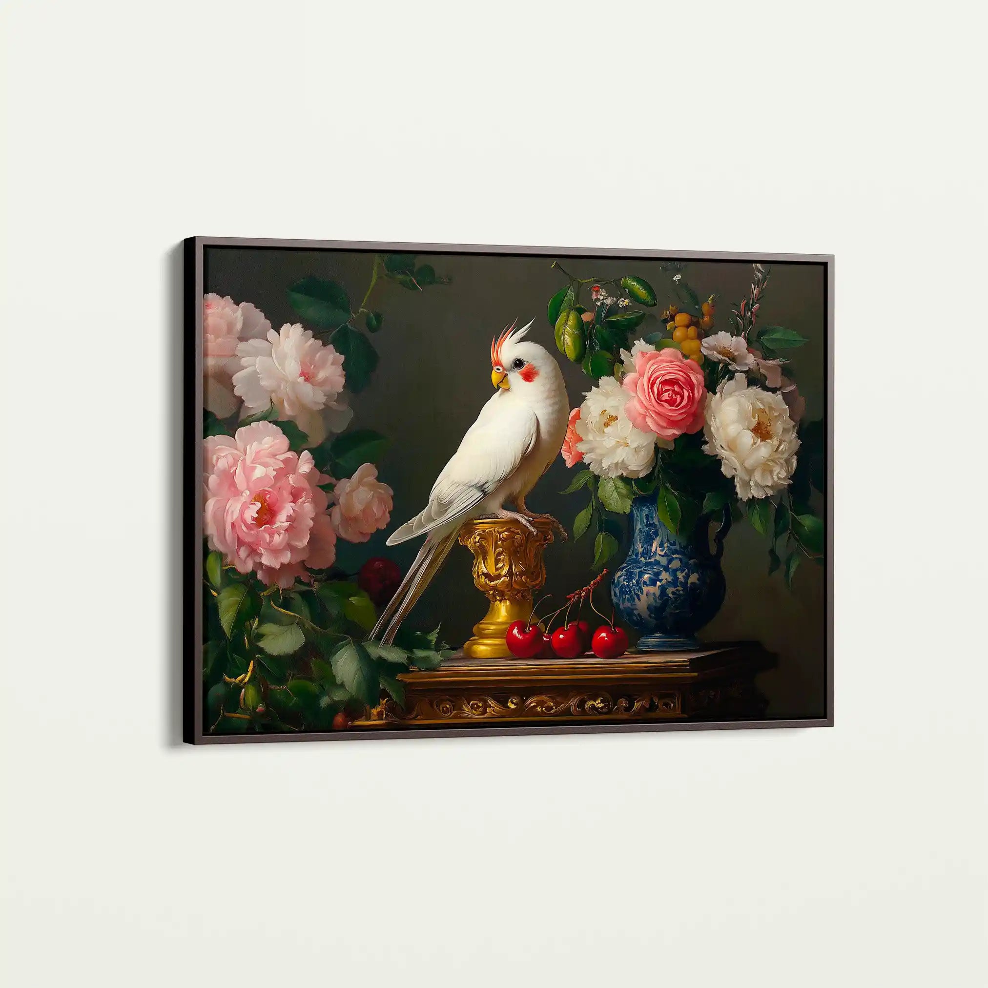 Floral Canvas Wall Art WAD1165-F 90 x 60 cm / Stretched on hidden frame