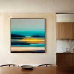 Abstract 1167 Canvas Art 60 x 60 cm / Stretched on hidden frame