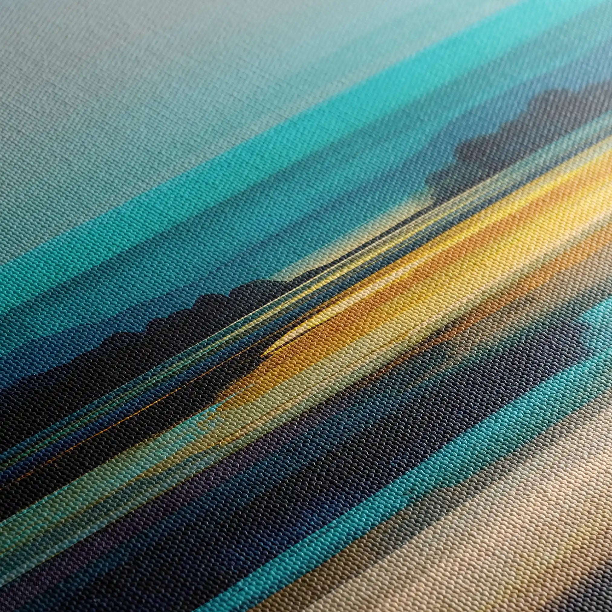 Abstract 1167 Canvas Art 60 x 60 cm / Stretched on hidden frame