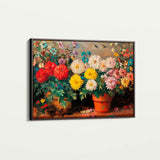 Floral Canvas Wall Art WAD1167-F 90 x 60 cm / Stretched on hidden frame