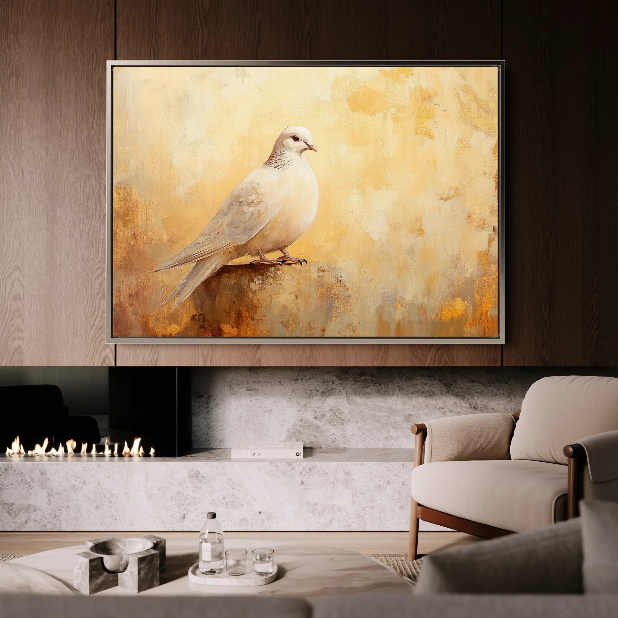 Animals Canvas Wall Art WAD117-AN 90 x 60 cm / Stretched on hidden frame