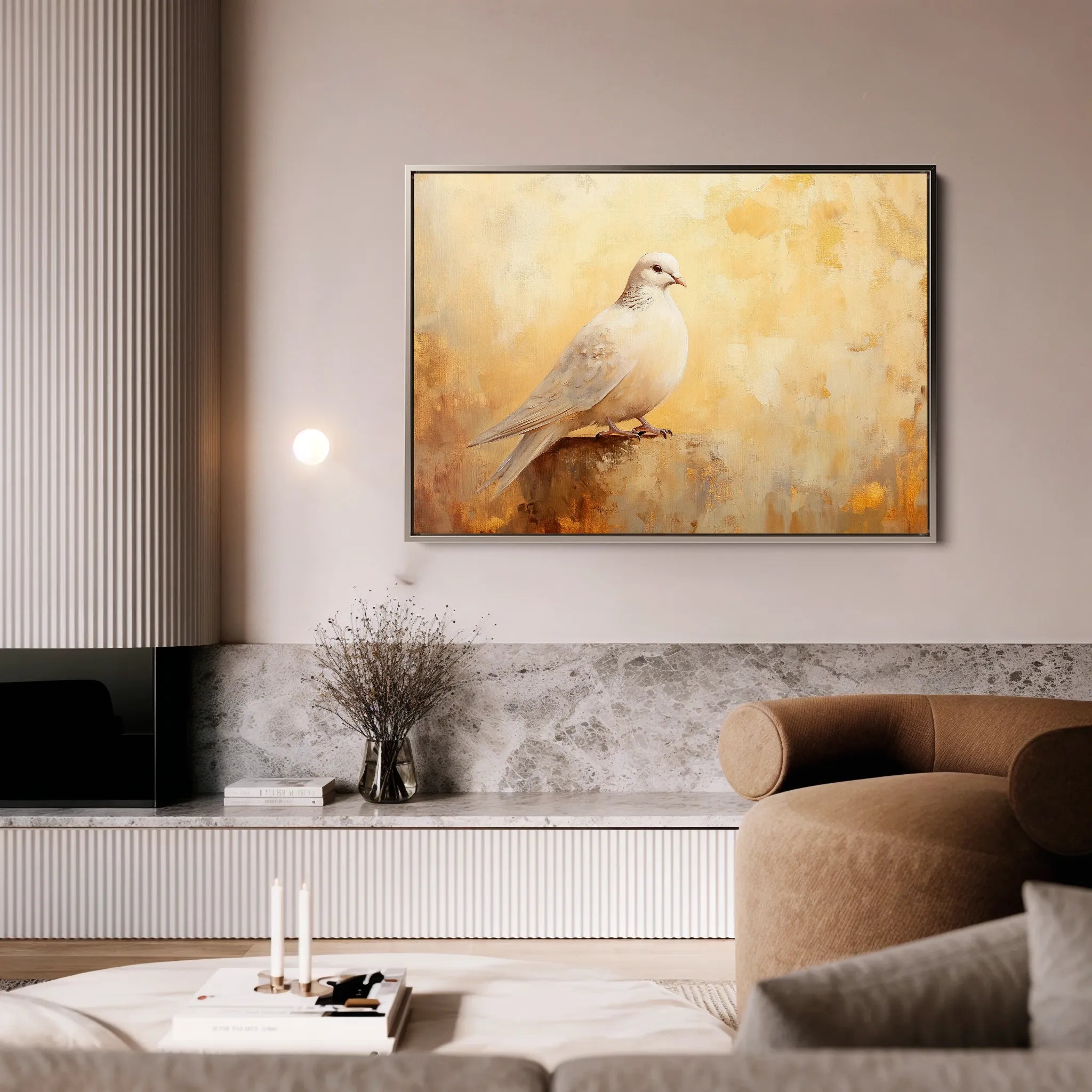 Animals Canvas Wall Art WAD117-AN 90 x 60 cm / Stretched on hidden frame