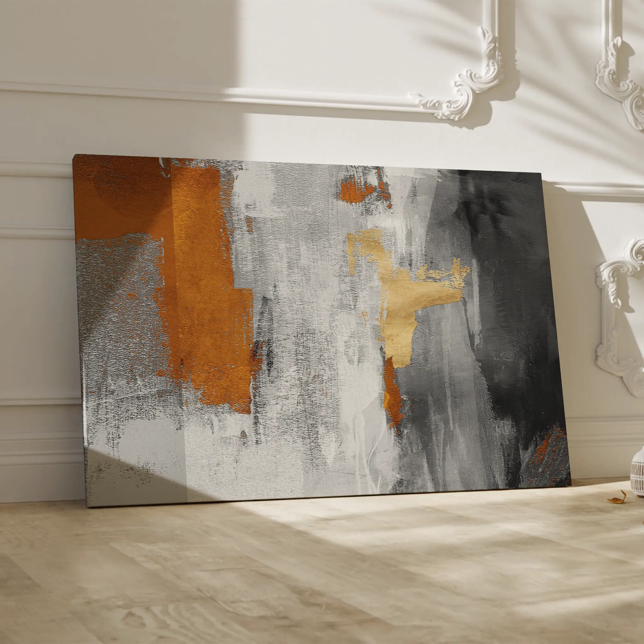 Abstract Canvas Wall Art WAD117-A 90 x 60 cm / Stretched on hidden frame