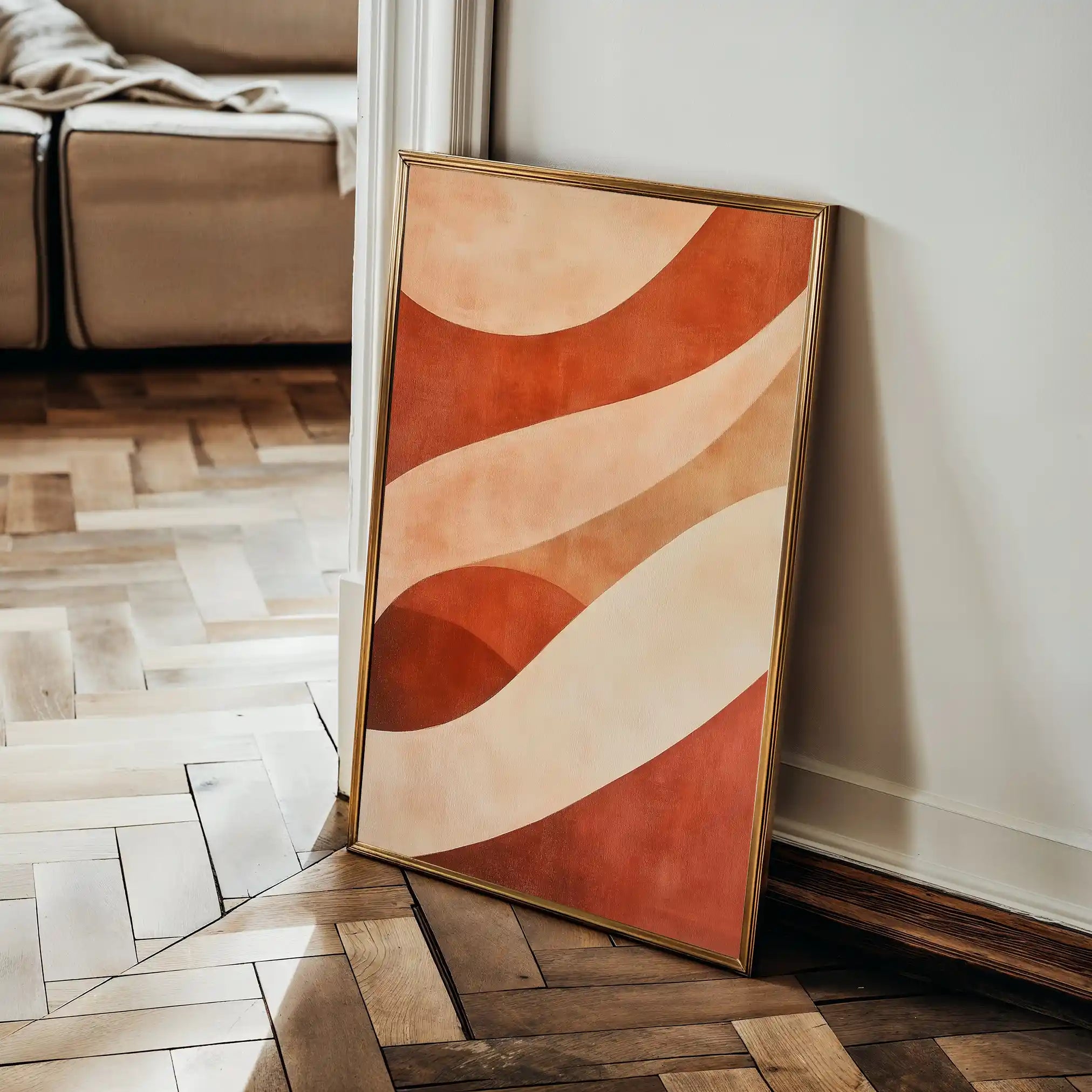 Boho 117 Canvas Art 90 x 60 cm / Stretched on hidden frame