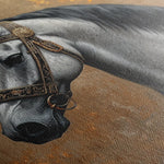 Horses 117 Canvas Art 90 x 60 cm / Stretched on hidden frame
