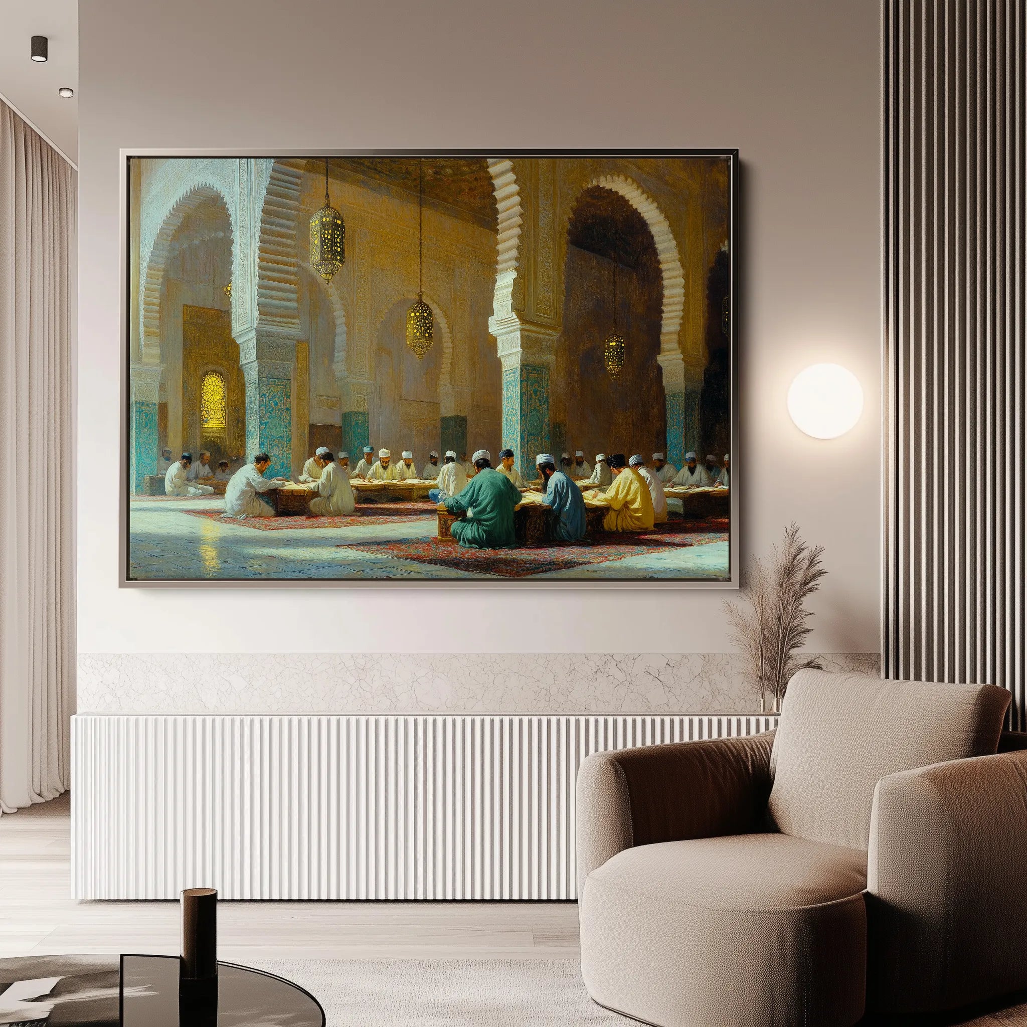 Orientalist Canvas Wall Art WAD117-OR 90 x 60 cm / Stretched on hidden frame