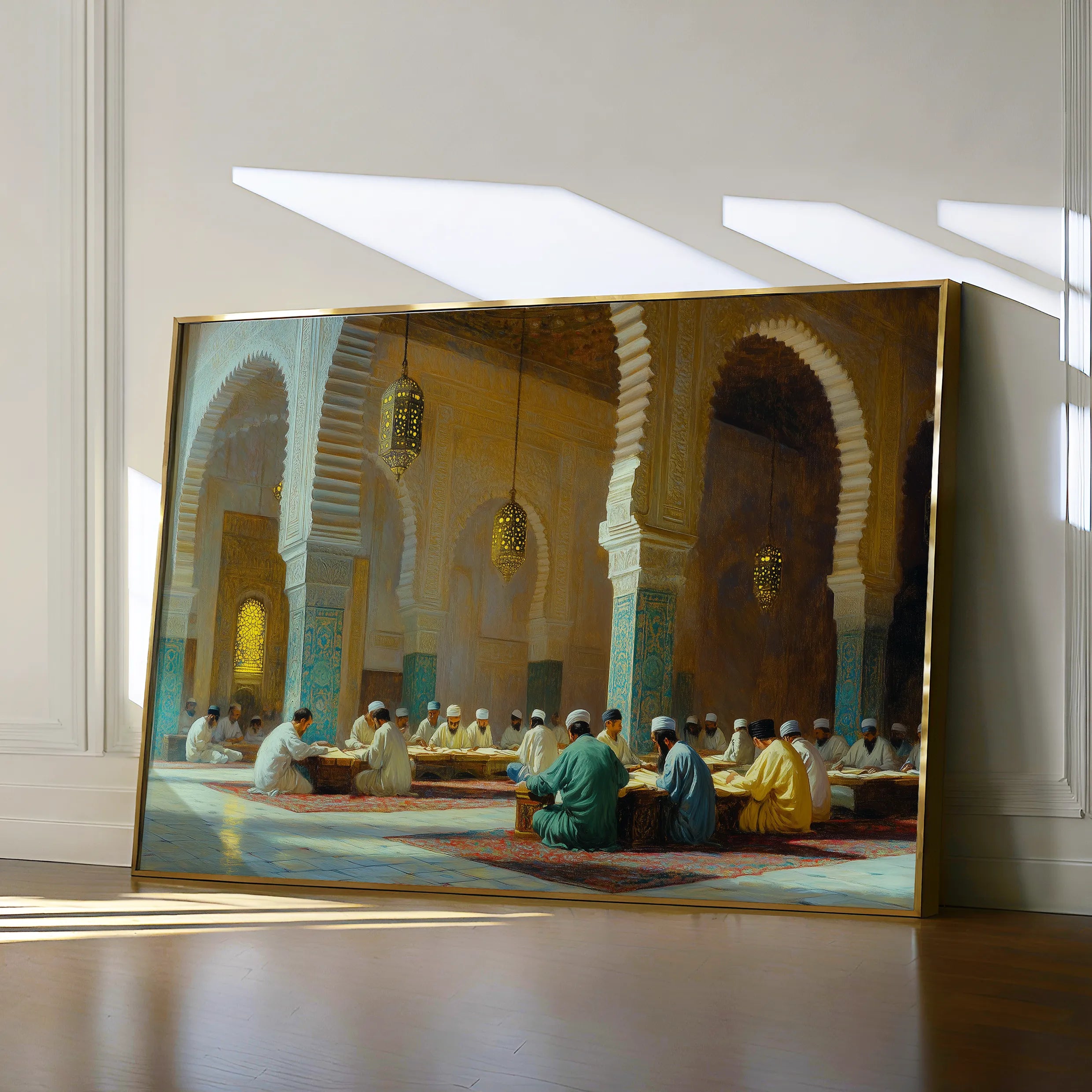 Orientalist Canvas Wall Art WAD117-OR 90 x 60 cm / Stretched on hidden frame