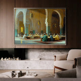 Orientalist 117 Canvas Art 90 x 60 cm / Stretched on hidden frame