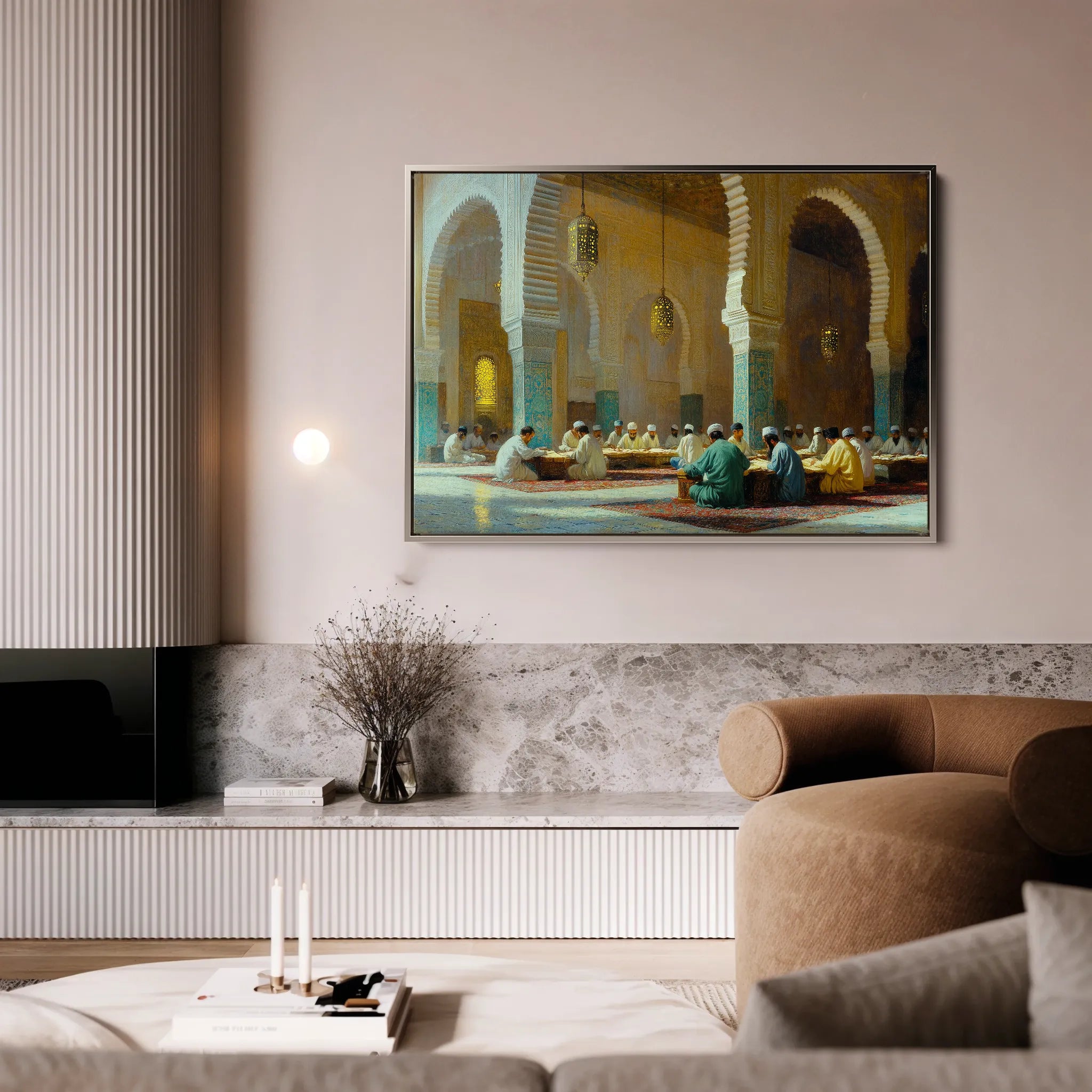 Orientalist Canvas Wall Art WAD117-OR 90 x 60 cm / Stretched on hidden frame