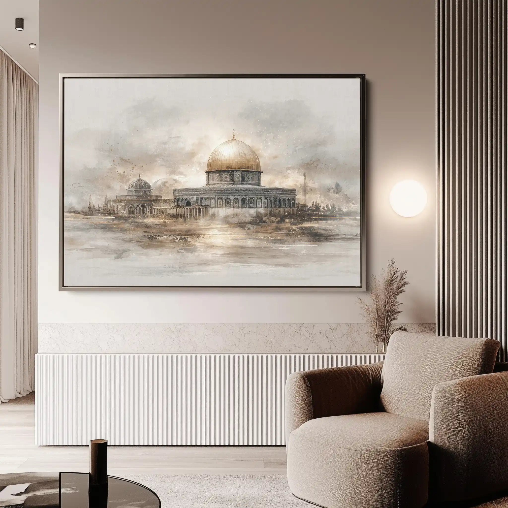 Palestine 117 Canvas Art 60 x 40 cm / Stretched on hidden frame