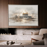 Palestine 117 Canvas Art 60 x 40 cm / Stretched on hidden frame