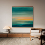 Abstract 1172 Canvas Art 60 x 60 cm / Stretched on hidden frame