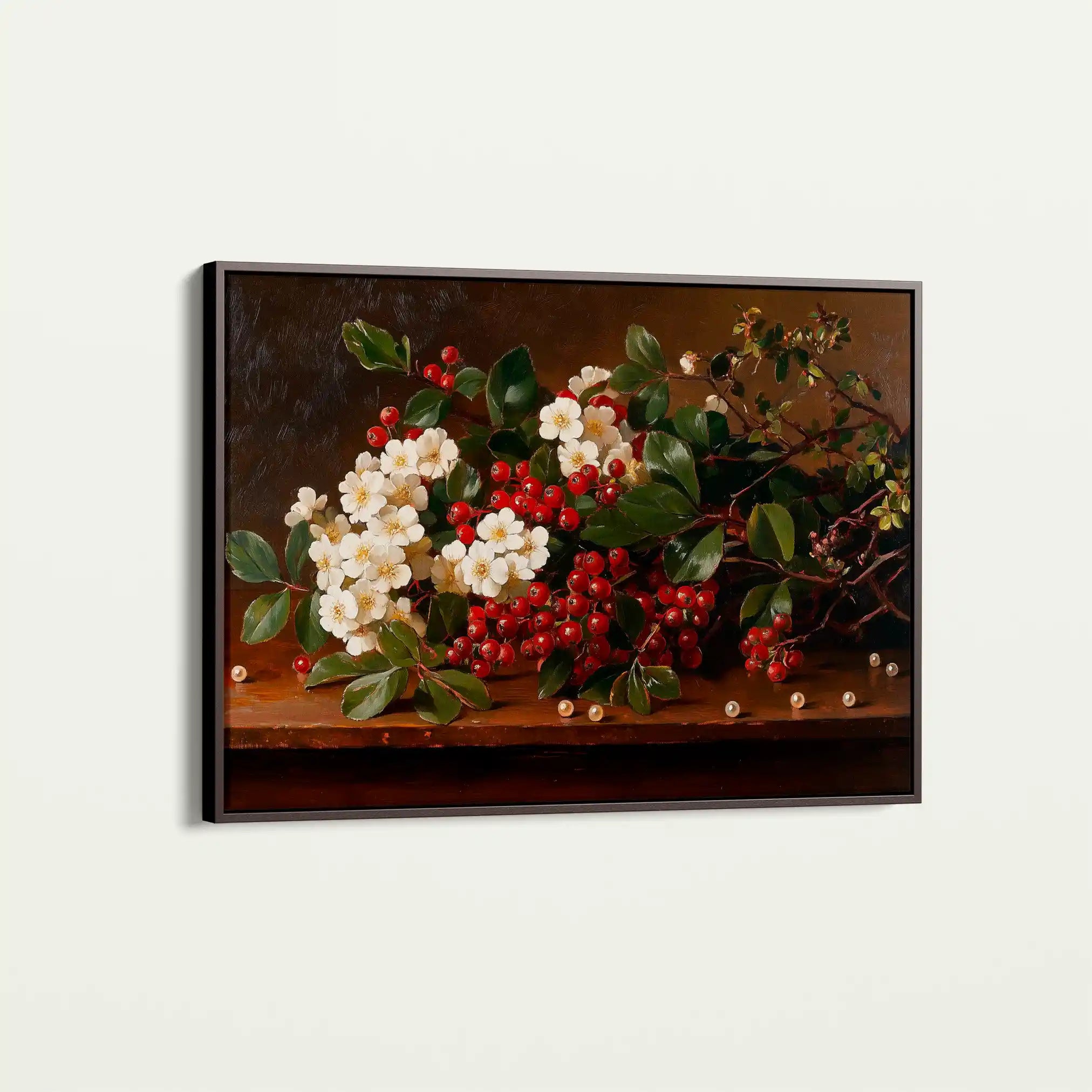 Floral Canvas Wall Art WAD1173-F 90 x 60 cm / Stretched on hidden frame
