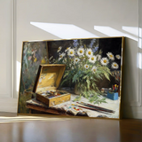 Floral Canvas Wall Art WAD1174-F 90 x 60 cm / Stretched on hidden frame