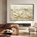 Floral Canvas Wall Art WAD1175-F 90 x 60 cm / Stretched on hidden frame
