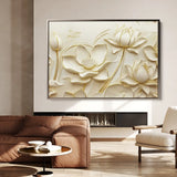 Floral Canvas Wall Art WAD1175-F 90 x 60 cm / Stretched on hidden frame