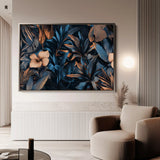Floral Canvas Wall Art WAD1176-F 90 x 60 cm / Stretched on hidden frame