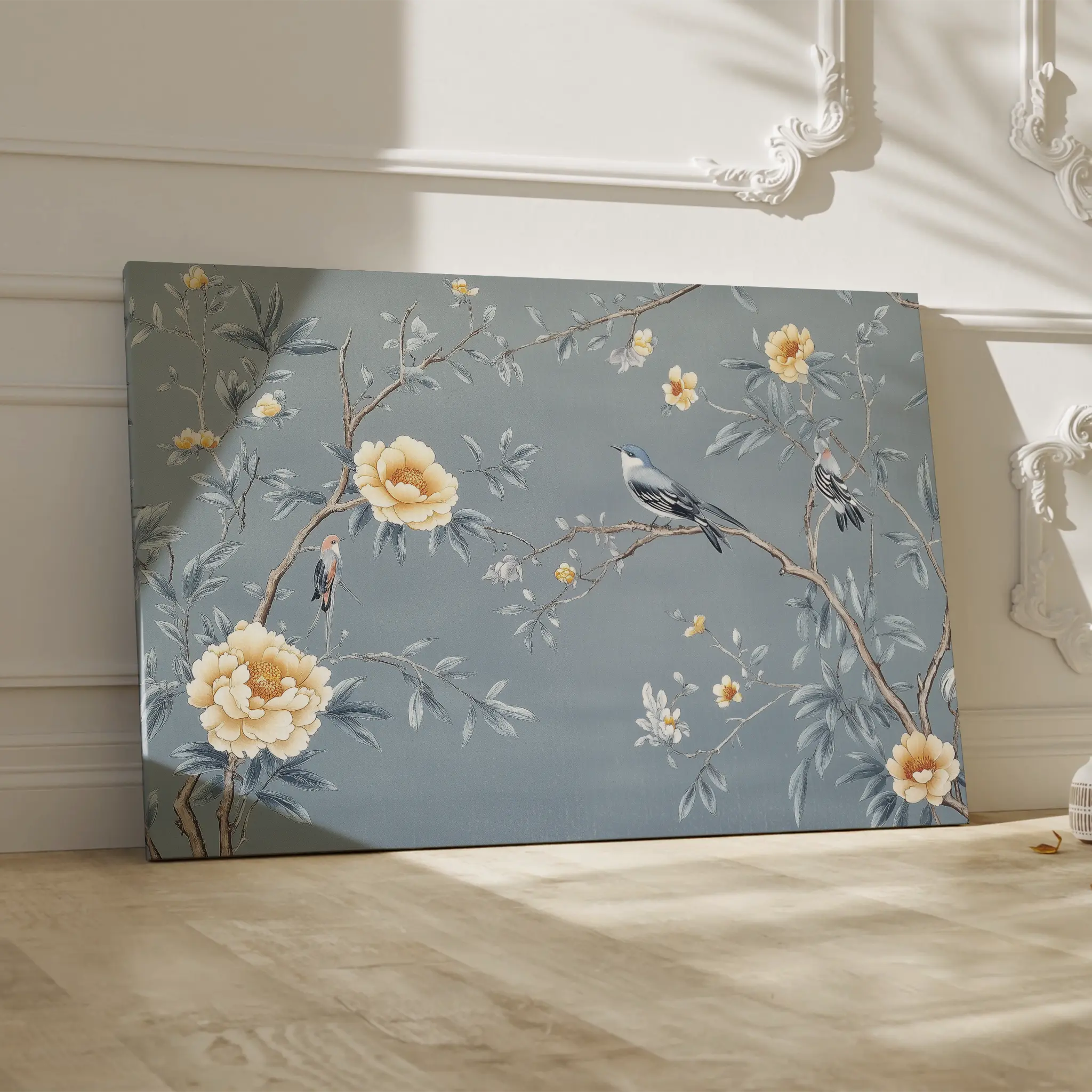 Floral Canvas Wall Art WAD1177-F 90 x 60 cm / Stretched on hidden frame