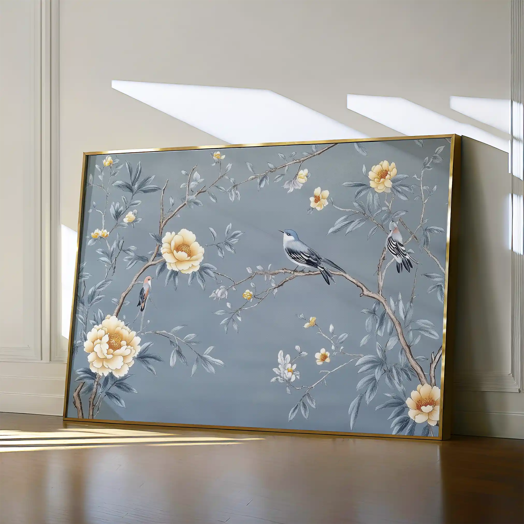 Floral Canvas Wall Art WAD1177-F 90 x 60 cm / Stretched on hidden frame