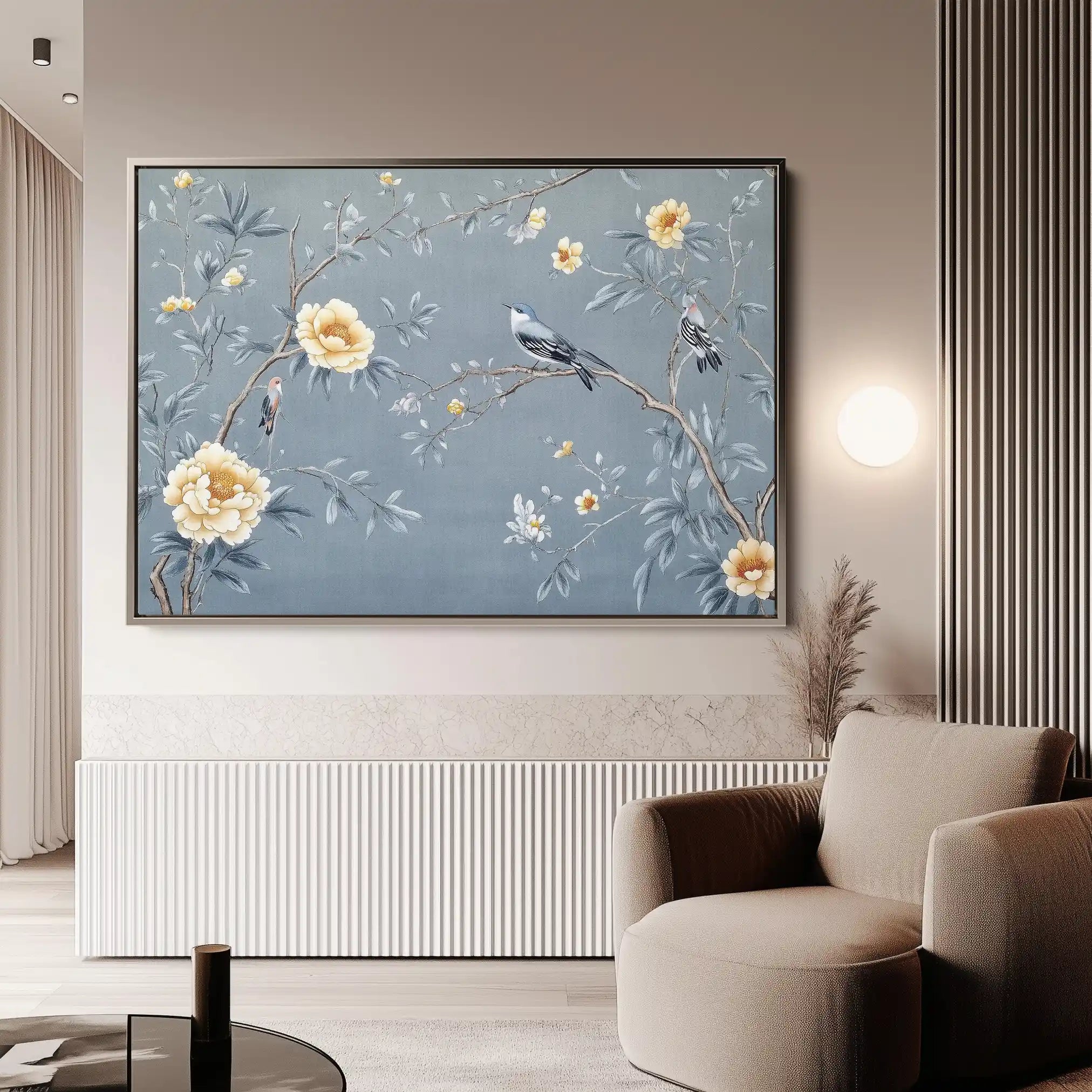 Floral Canvas Wall Art WAD1177-F 90 x 60 cm / Stretched on hidden frame
