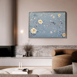 Floral Canvas Wall Art WAD1177-F 90 x 60 cm / Stretched on hidden frame