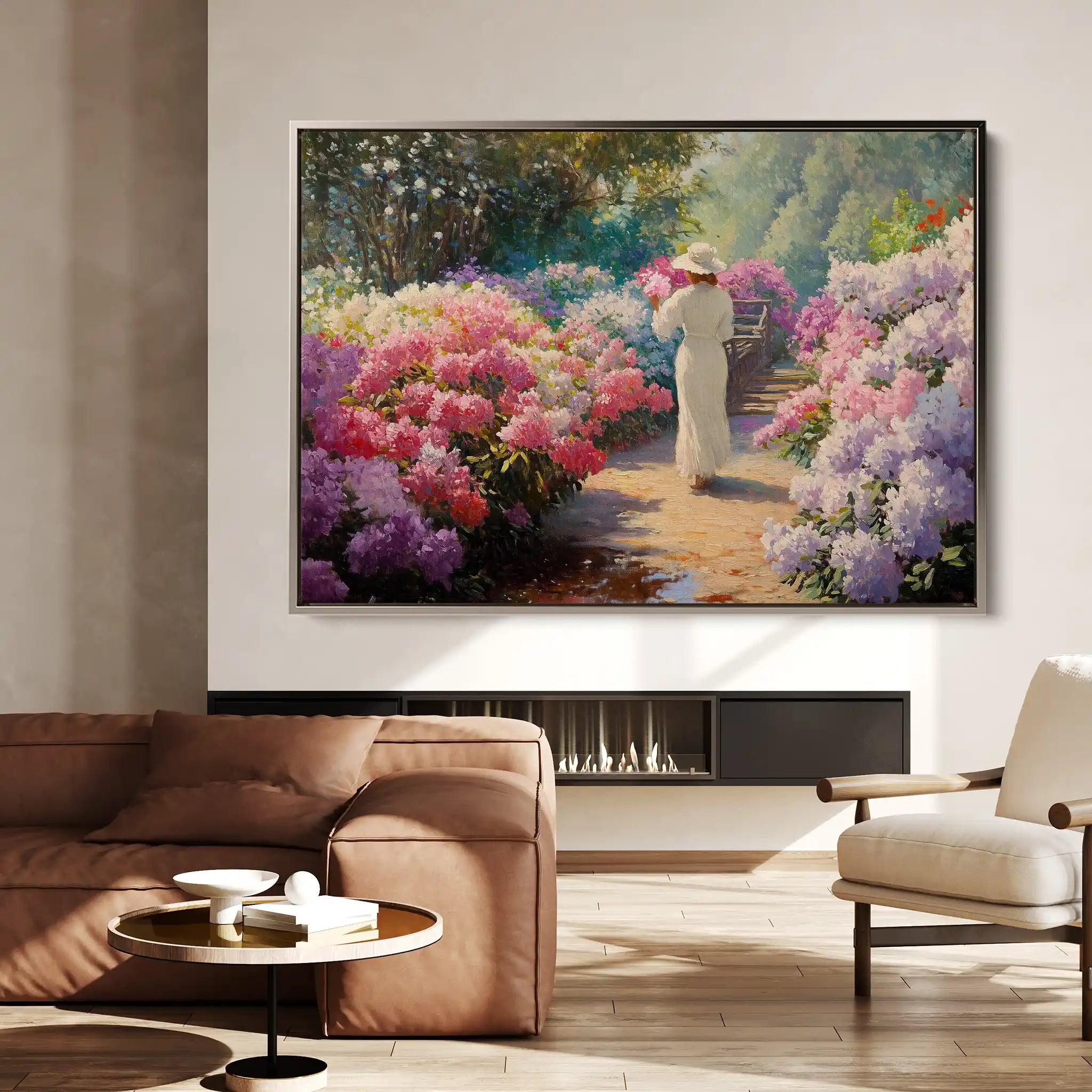 Floral Canvas Wall Art WAD1178-F 90 x 60 cm / Stretched on hidden frame