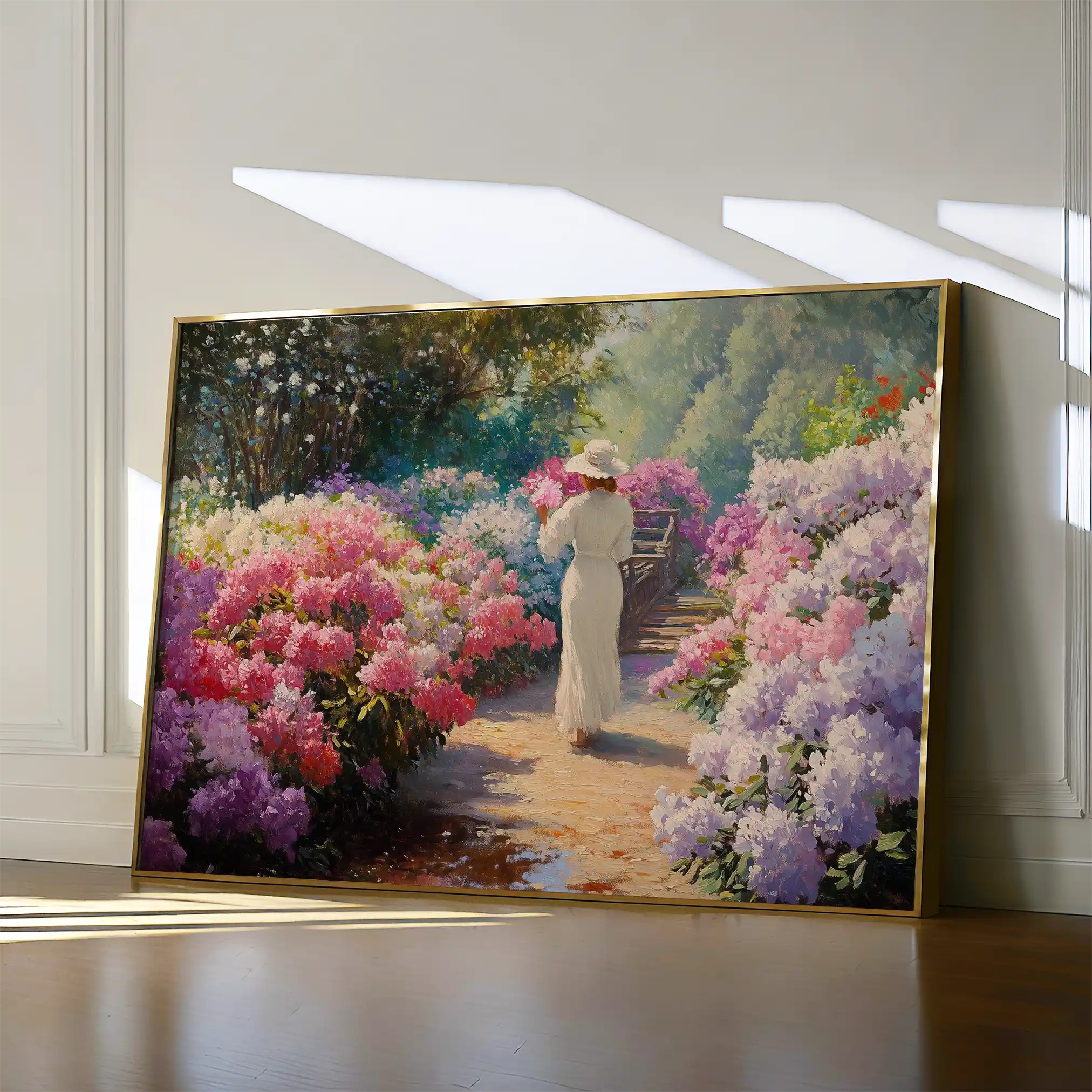 Floral Canvas Wall Art WAD1178-F 90 x 60 cm / Stretched on hidden frame