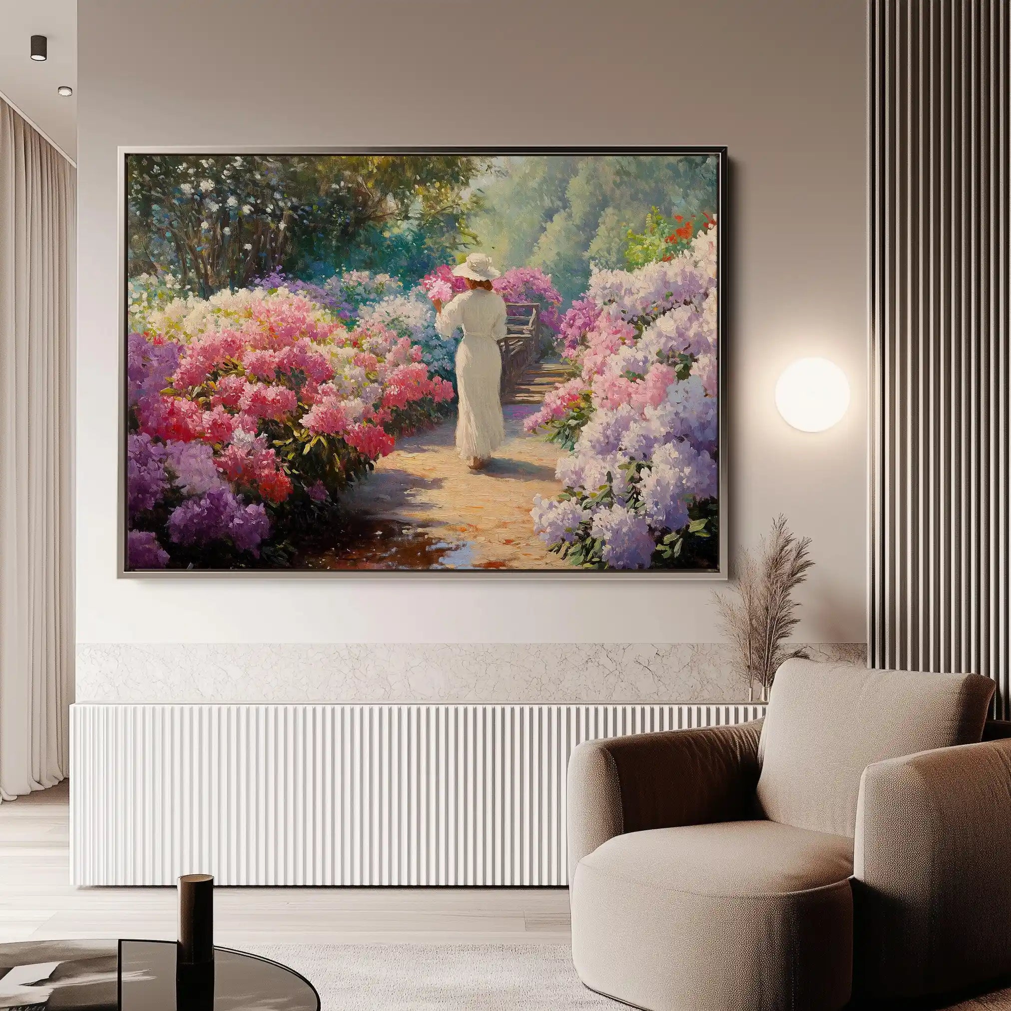 Floral Canvas Wall Art WAD1178-F 90 x 60 cm / Stretched on hidden frame