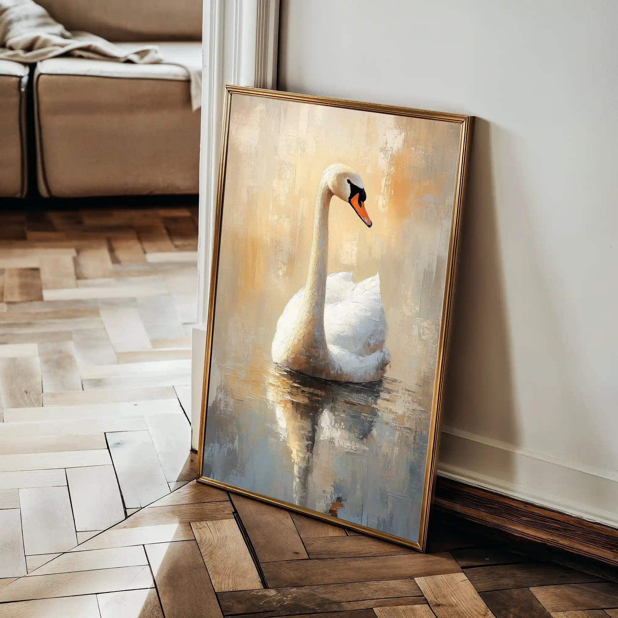 Animals 118 Canvas Art 90 x 60 cm / Stretched on hidden frame