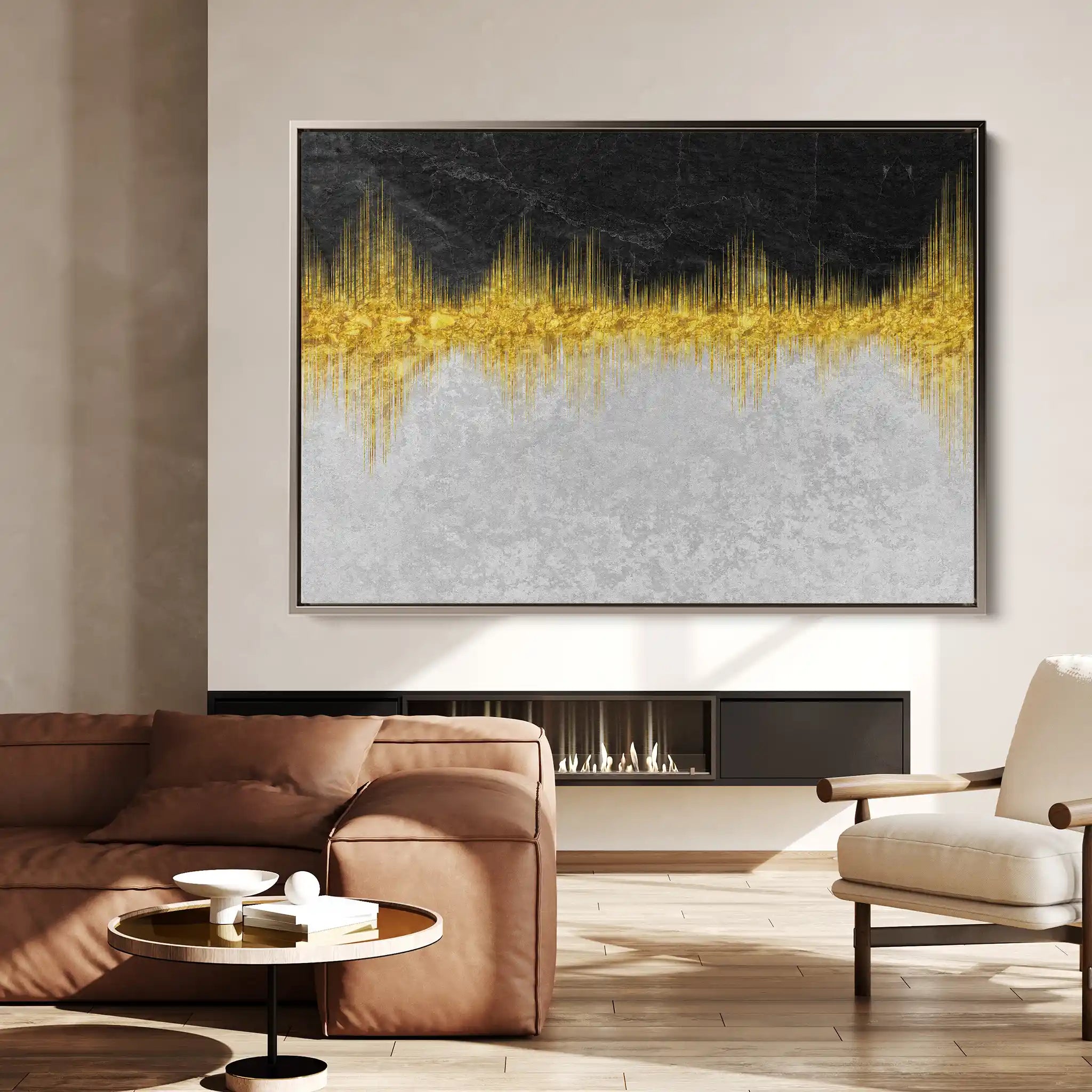 Abstract 118 Canvas Art 60 x 40 cm / Stretched on hidden frame