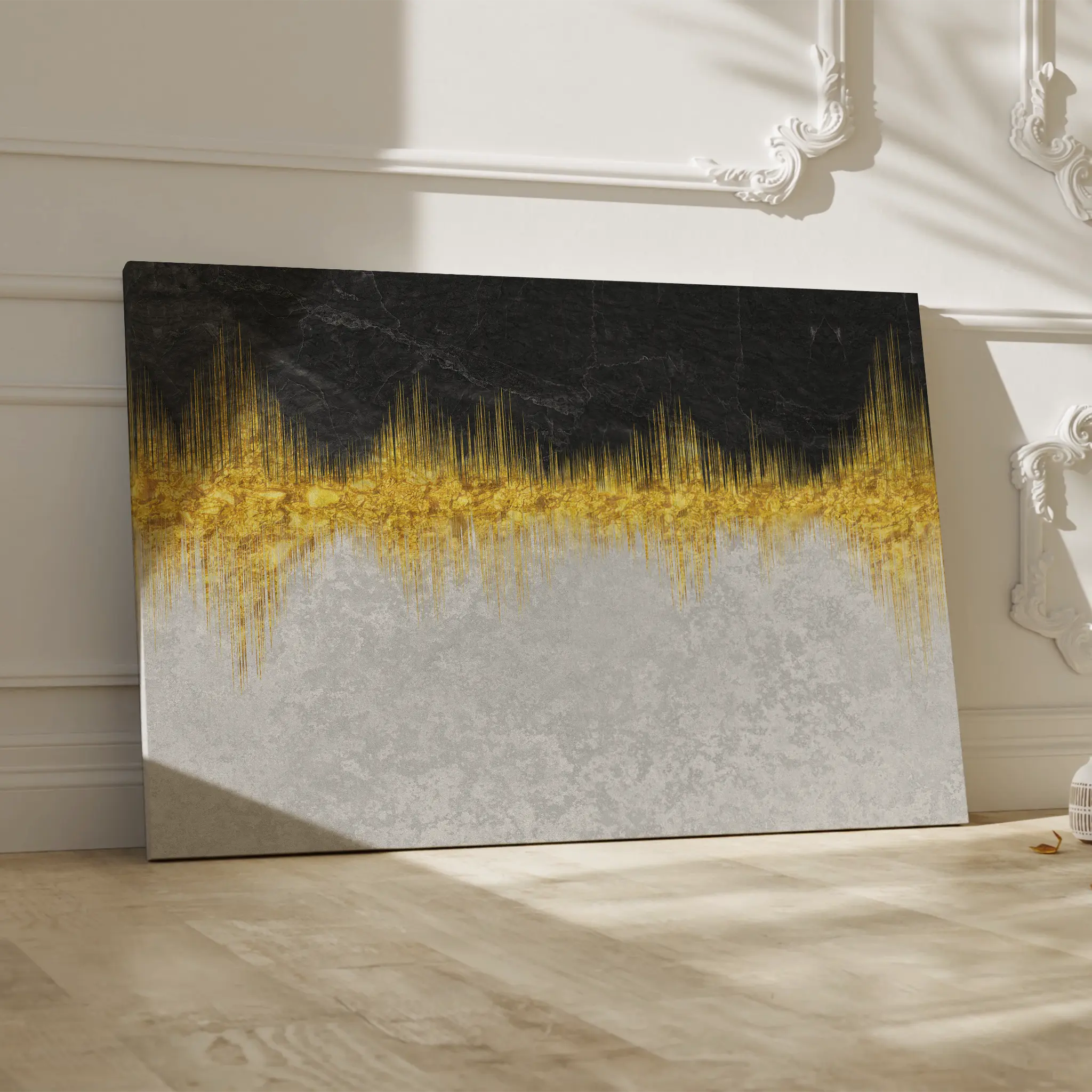 Abstract Canvas Wall Art WAD118-A 90 x 60 cm / Stretched on hidden frame