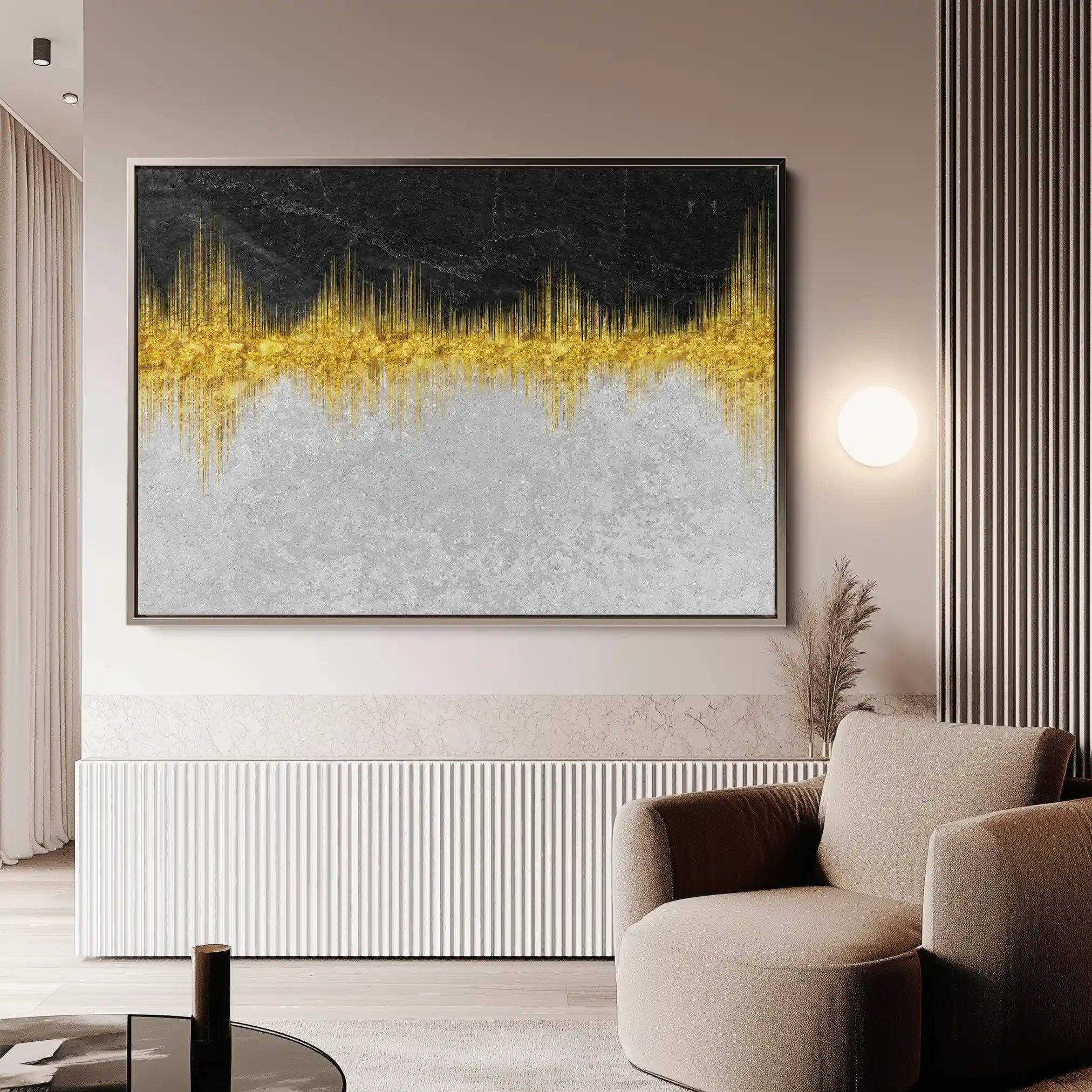 Abstract 118 Canvas Art 60 x 40 cm / Stretched on hidden frame