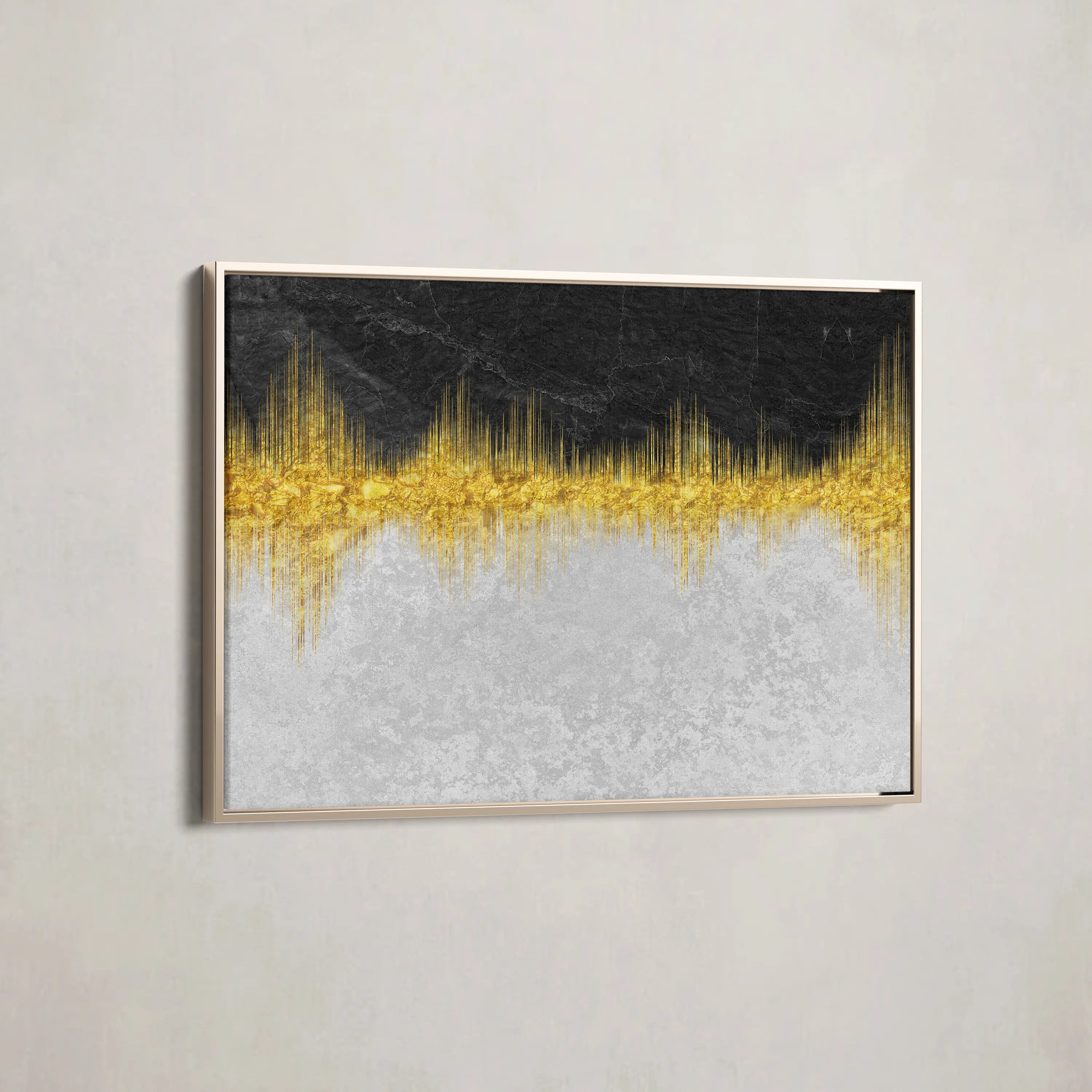 Abstract Canvas Wall Art WAD118-A 90 x 60 cm / Stretched on hidden frame