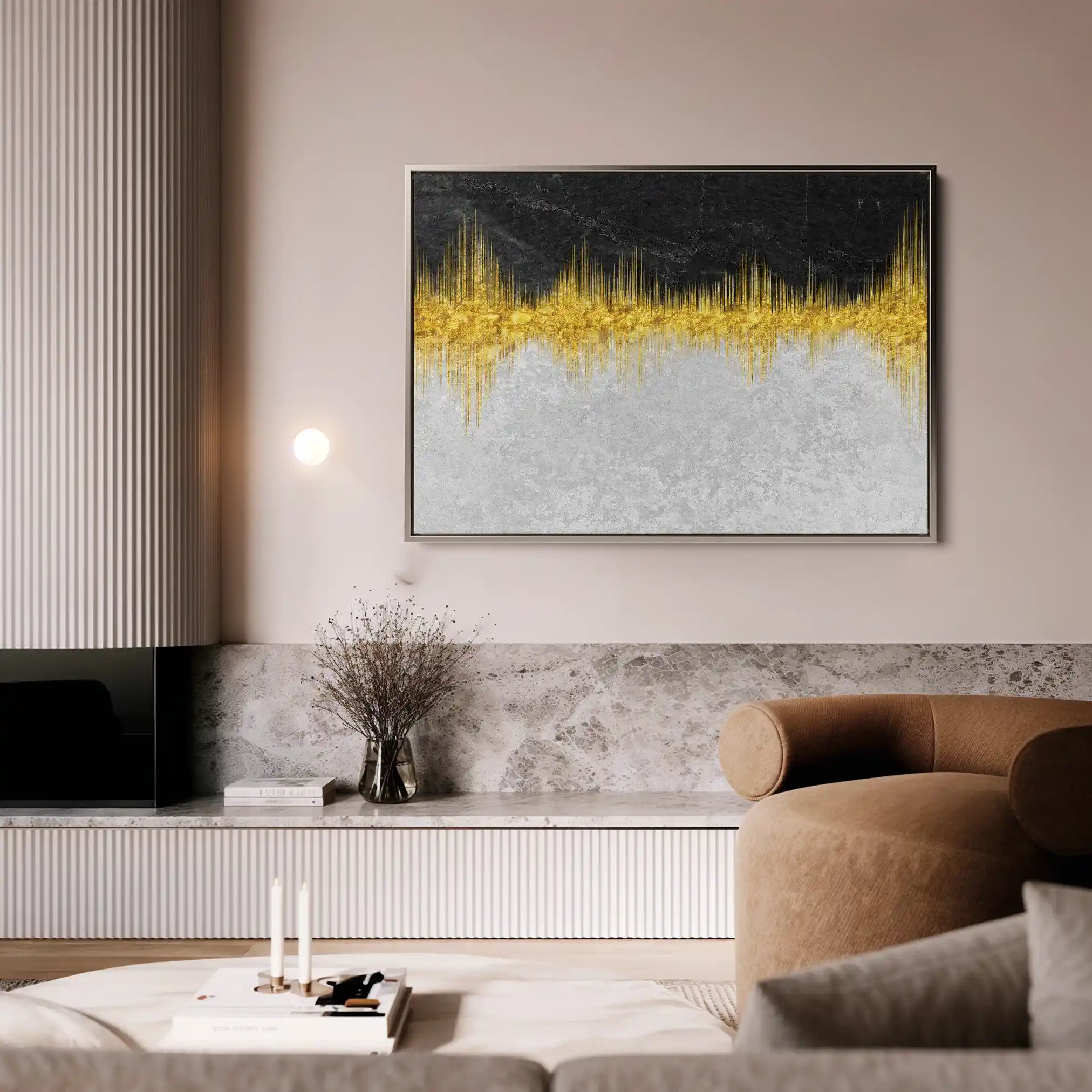 Abstract 118 Canvas Art 60 x 40 cm / Stretched on hidden frame