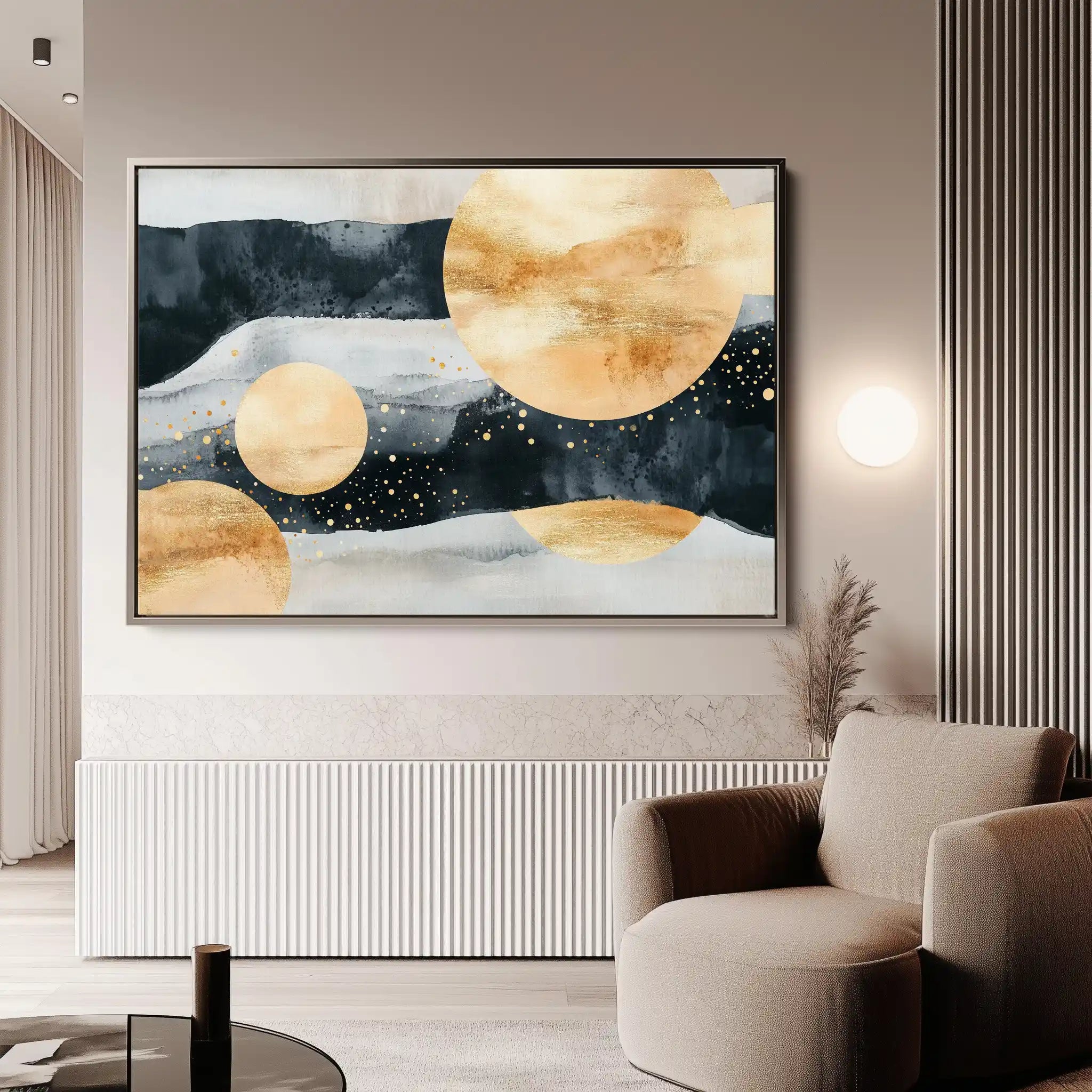 Boho 118 Canvas Art 90 x 60 cm / Stretched on hidden frame