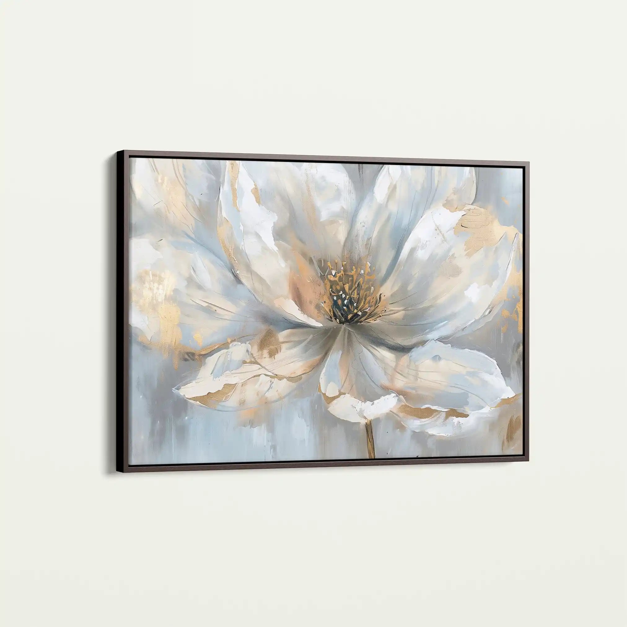 Floral Canvas Wall Art WAD118-F 90 x 60 cm / Stretched on hidden frame