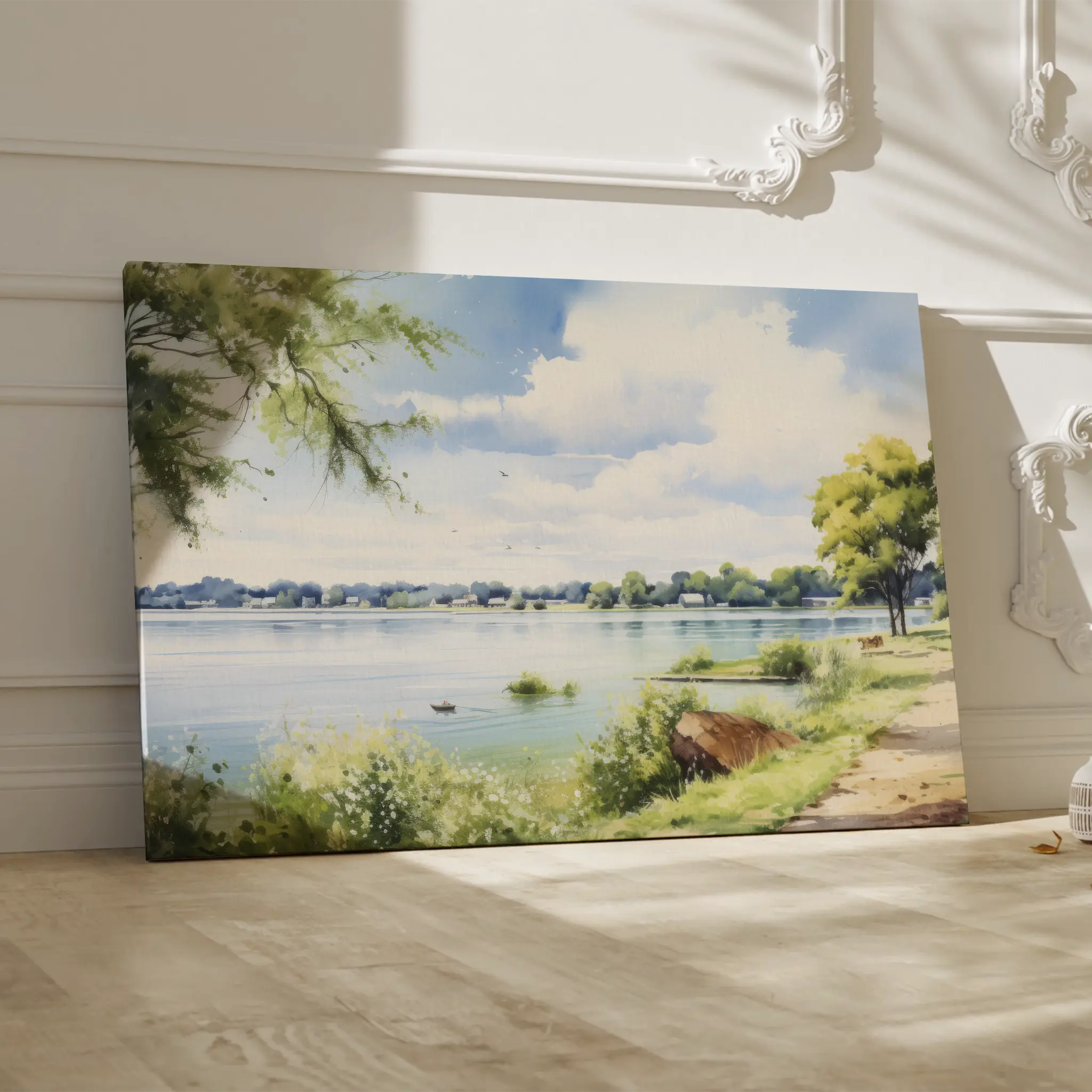 Landscape Canvas Wall Art WAD118-L 90 x 60 cm / Stretched on hidden frame