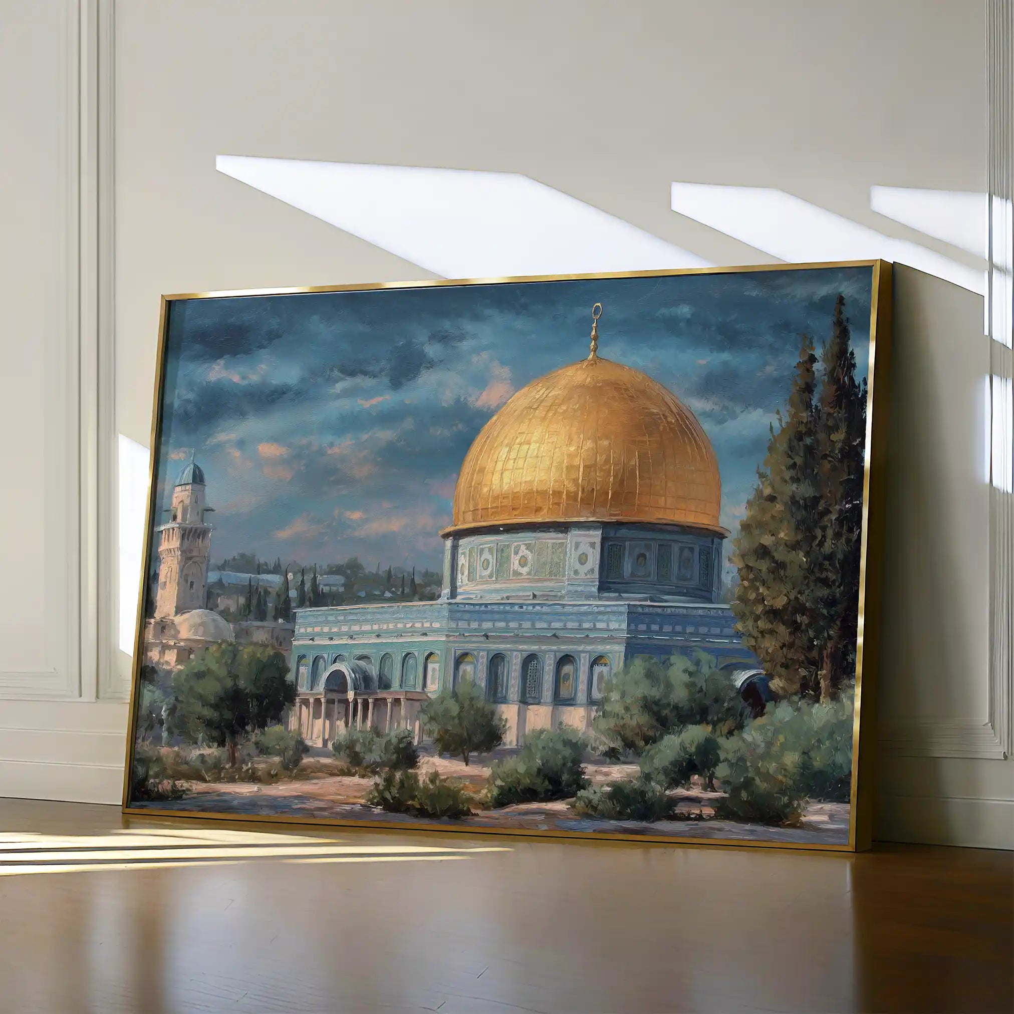 Palestine 118 Canvas Art 60 x 40 cm / Stretched on hidden frame