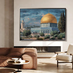 Palestine 118 Canvas Art 60 x 40 cm / Stretched on hidden frame