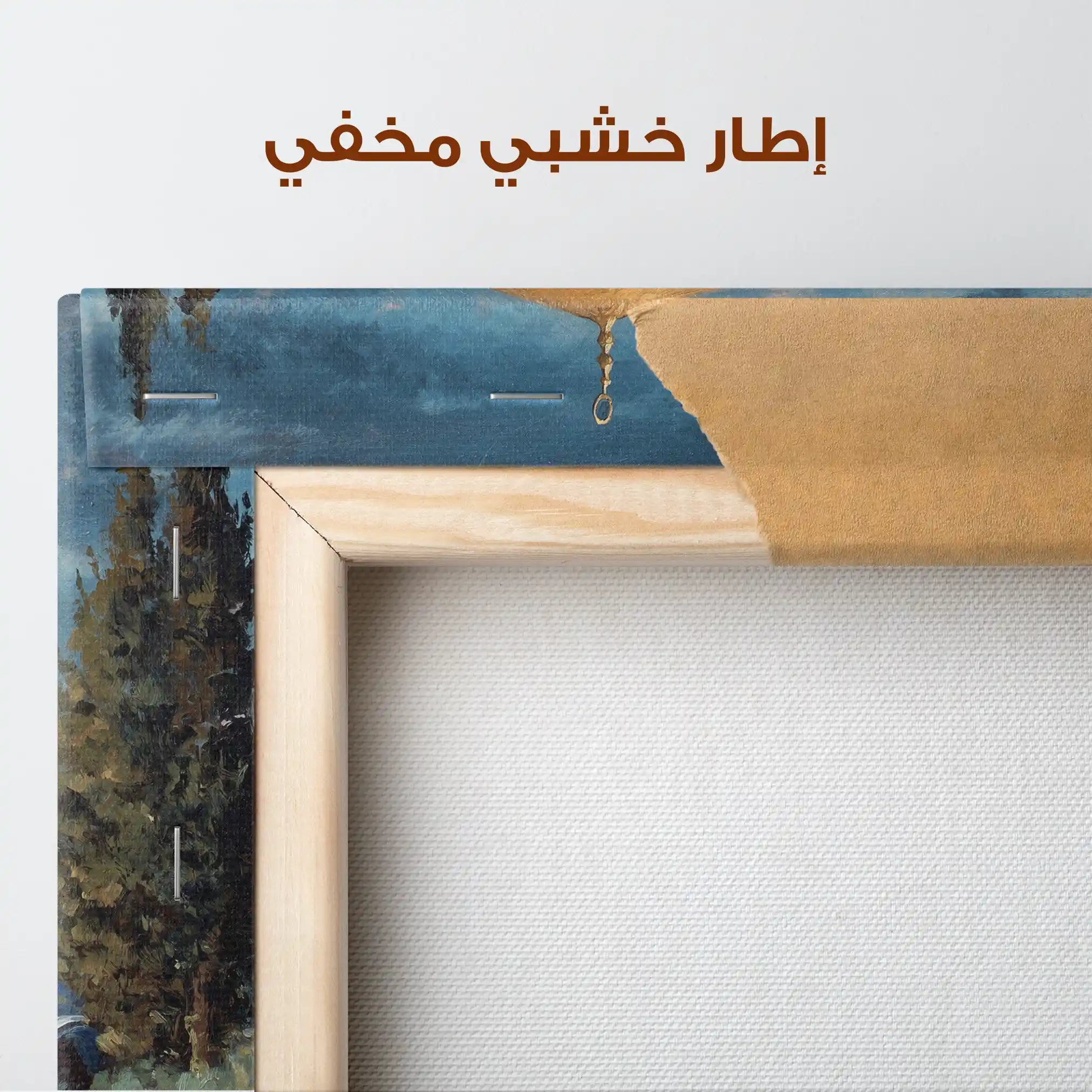 Palestine 118 Canvas Art 60 x 40 cm / Stretched on hidden frame