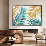 Floral Canvas Wall Art WAD1181-F 90 x 60 cm / Stretched on hidden frame