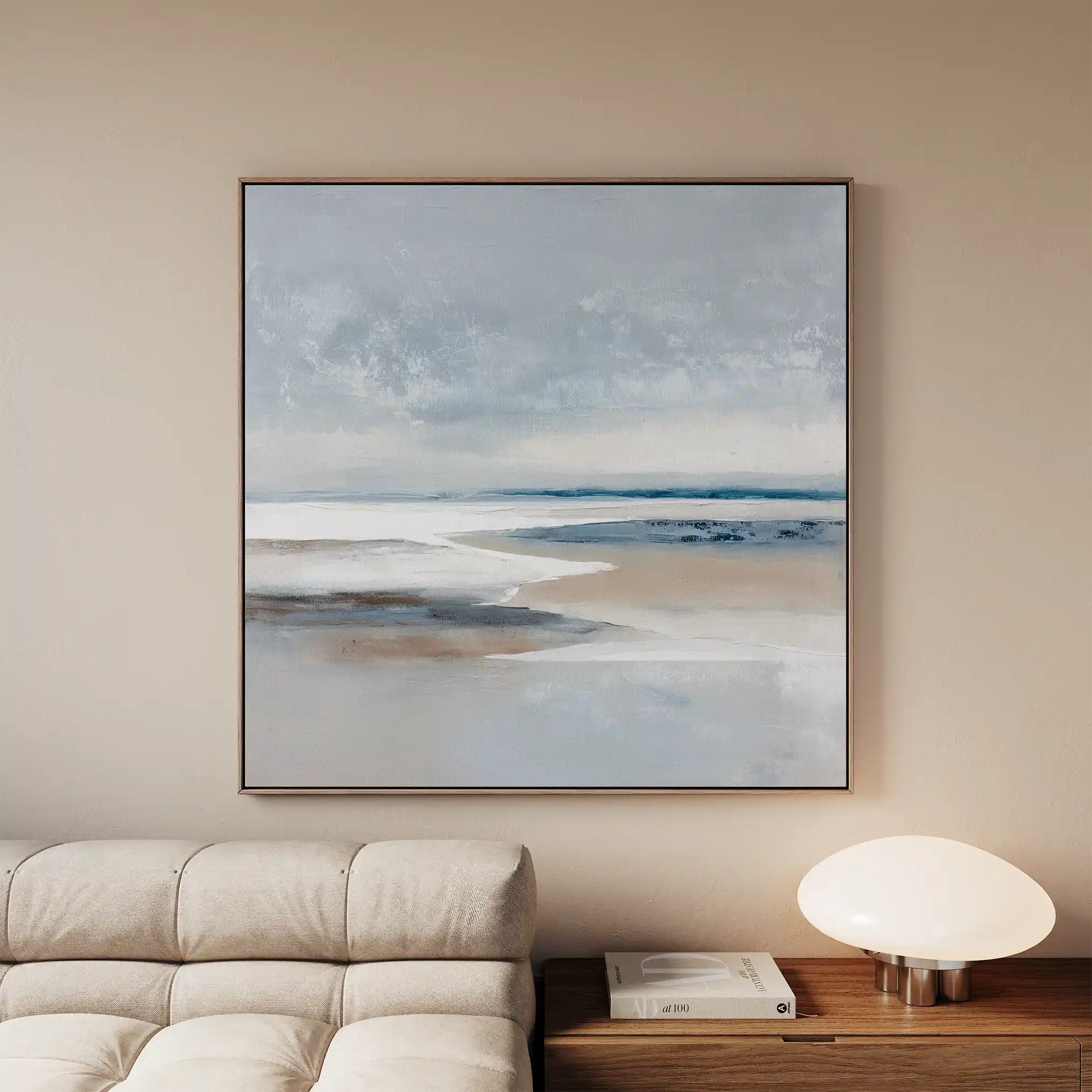 Abstract 1183 Canvas Art 60 x 60 cm / Stretched on hidden frame