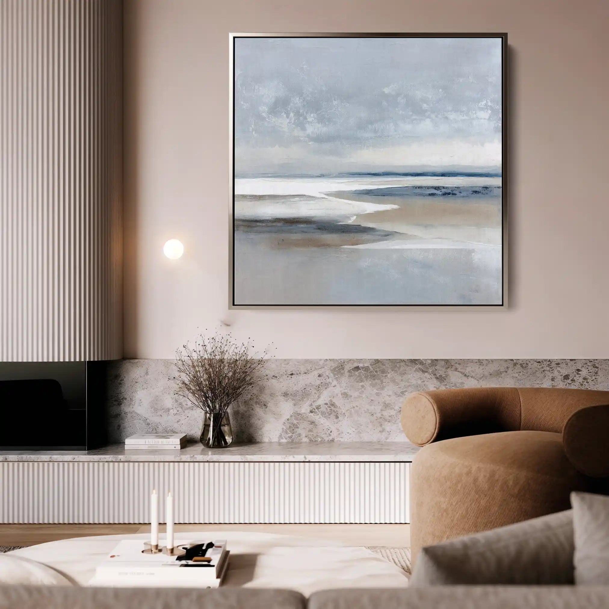 Abstract 1183 Canvas Art 60 x 60 cm / Stretched on hidden frame