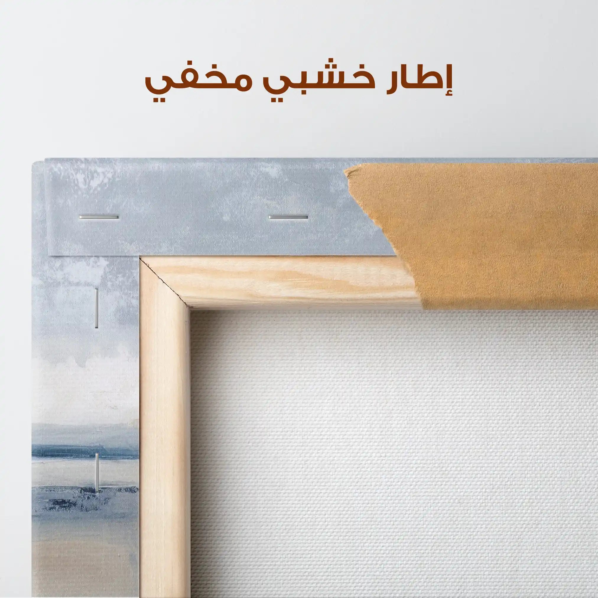 Abstract 1183 Canvas Art 60 x 60 cm / Stretched on hidden frame