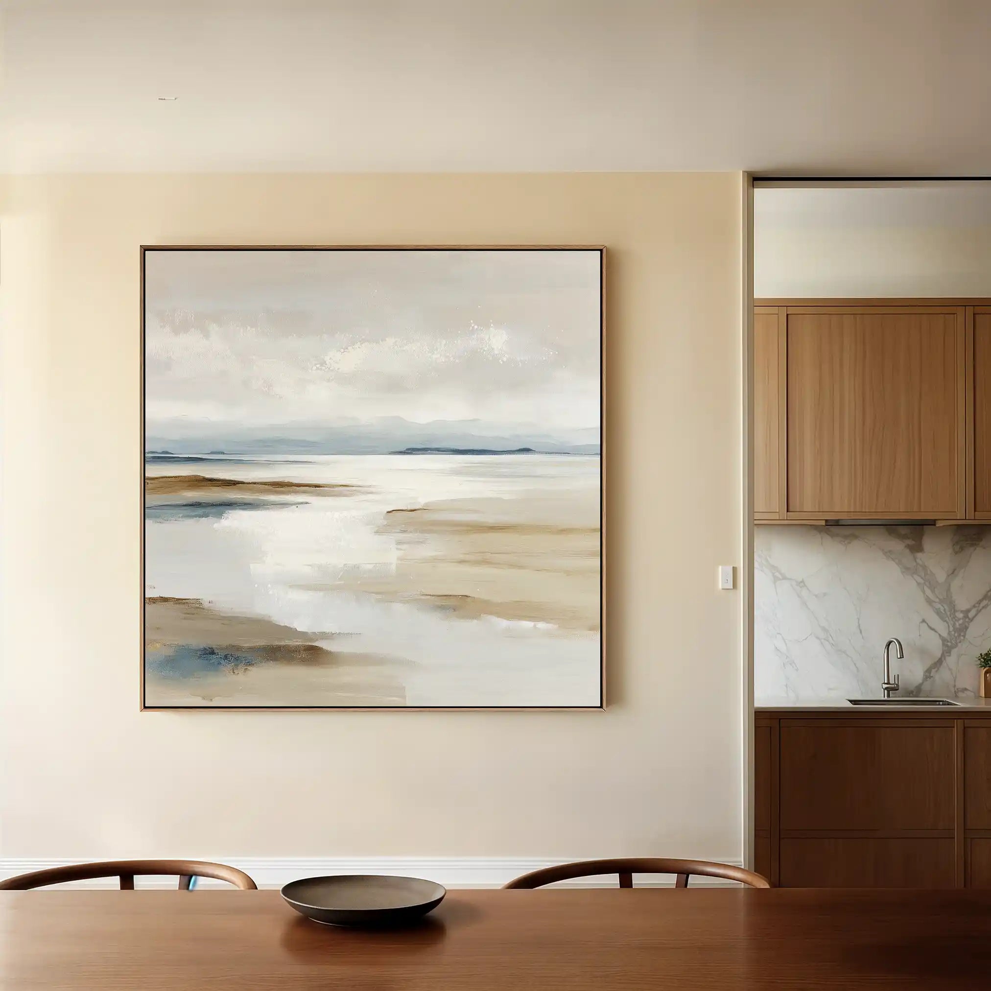 Abstract 1184 Canvas Art 60 x 60 cm / Stretched on hidden frame