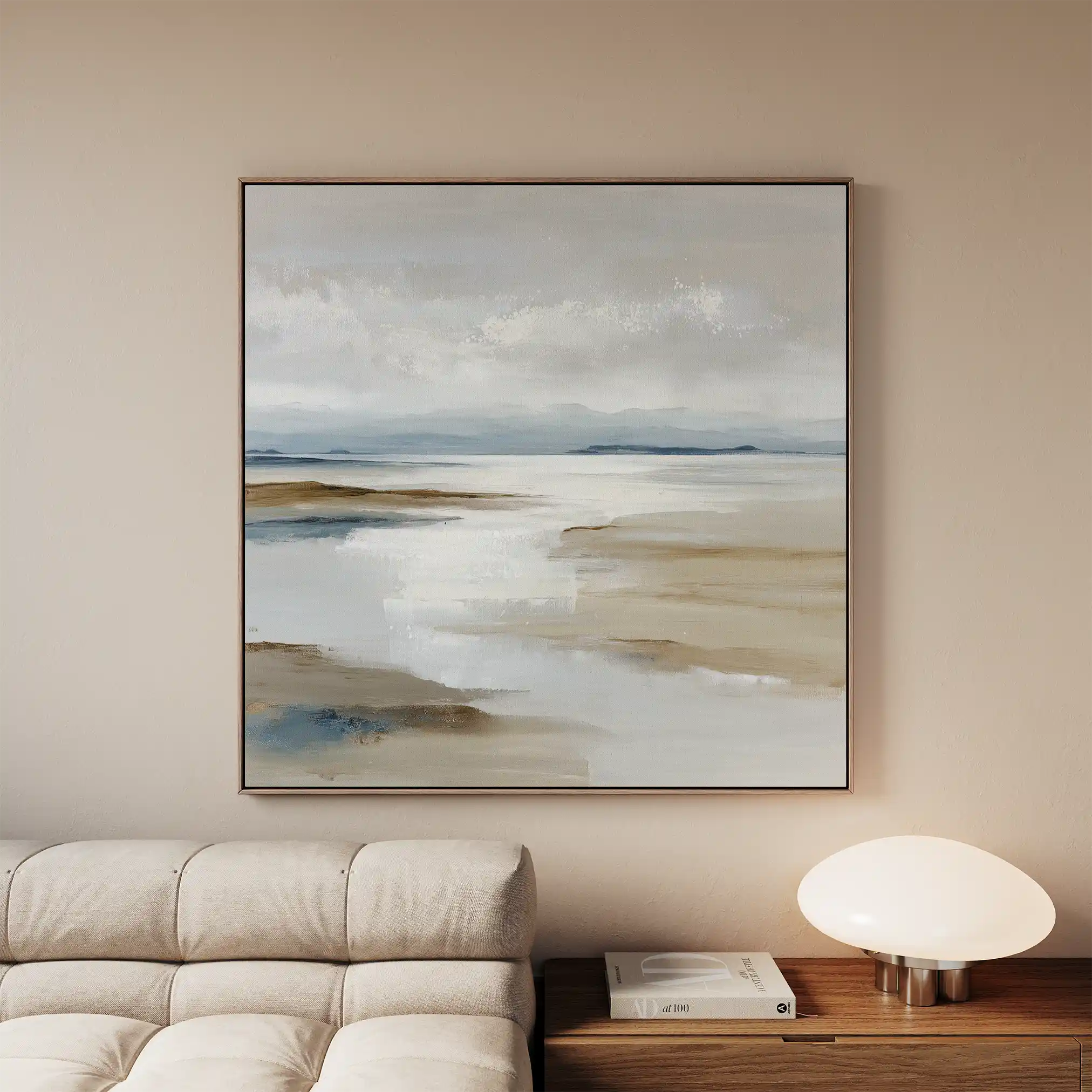 Abstract 1184 Canvas Art 60 x 60 cm / Stretched on hidden frame