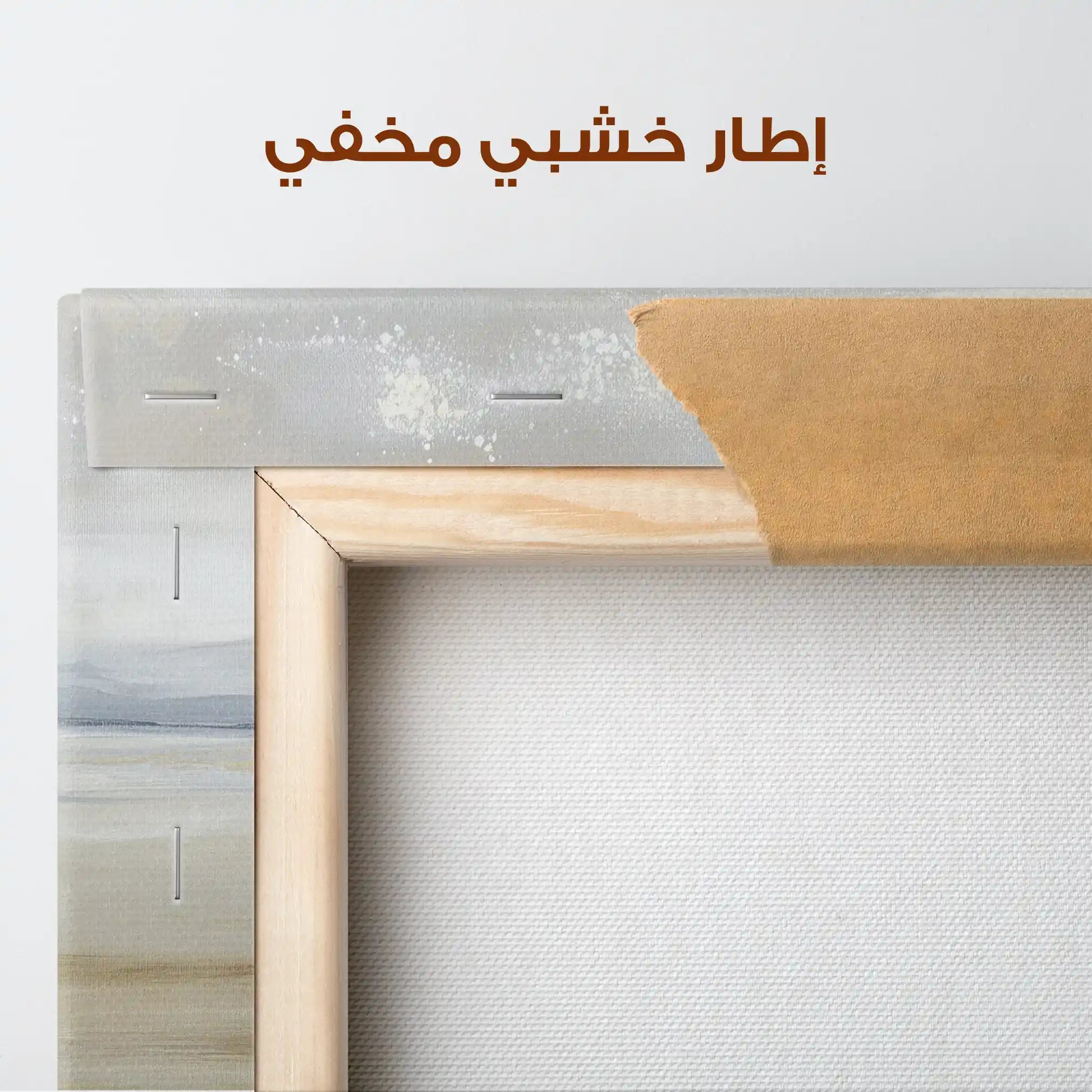 Abstract 1184 Canvas Art 60 x 60 cm / Stretched on hidden frame