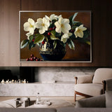 Floral Canvas Wall Art WAD1184-F 90 x 60 cm / Stretched on hidden frame