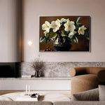 Floral Canvas Wall Art WAD1184-F 90 x 60 cm / Stretched on hidden frame